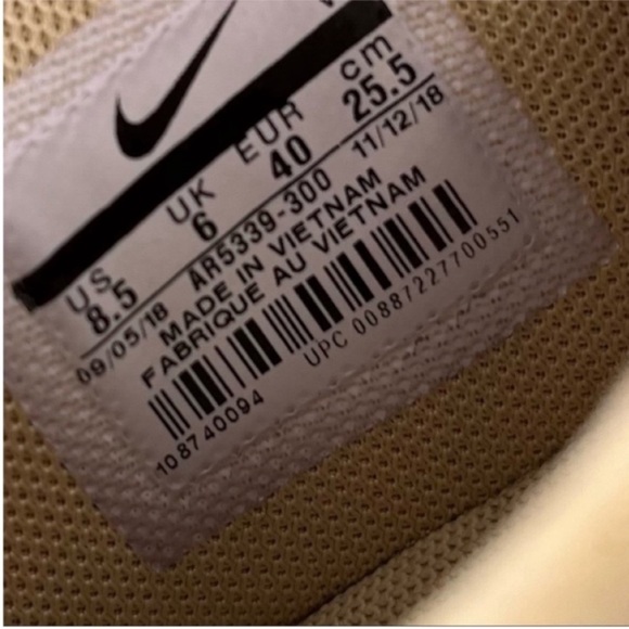 Nike AF1s midform yellow - Picture 3 of 8